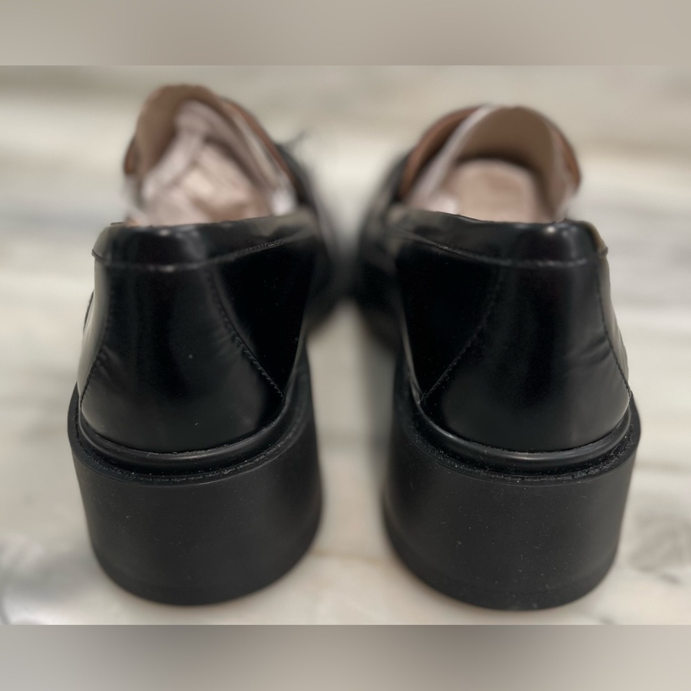 Cole Haan Black Leather Penny Loafers - Picture 6 of 10